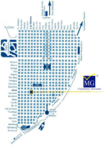 Nuestra Ubicaci�n en Rosario